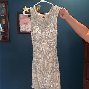 Form fitting homecoming dress